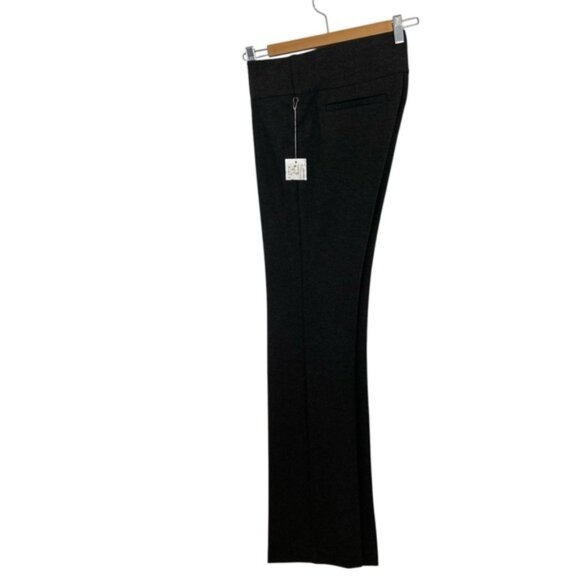 Ecru stylish pull on flattering trouser pants quality jersey fake pockets small - Picture 3 of 13